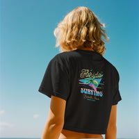 Load image into Gallery viewer, &quot;Retro Bradenton FLA&quot; Heavyweight Unisex Crewneck T-shirt | Gildan® 5000
